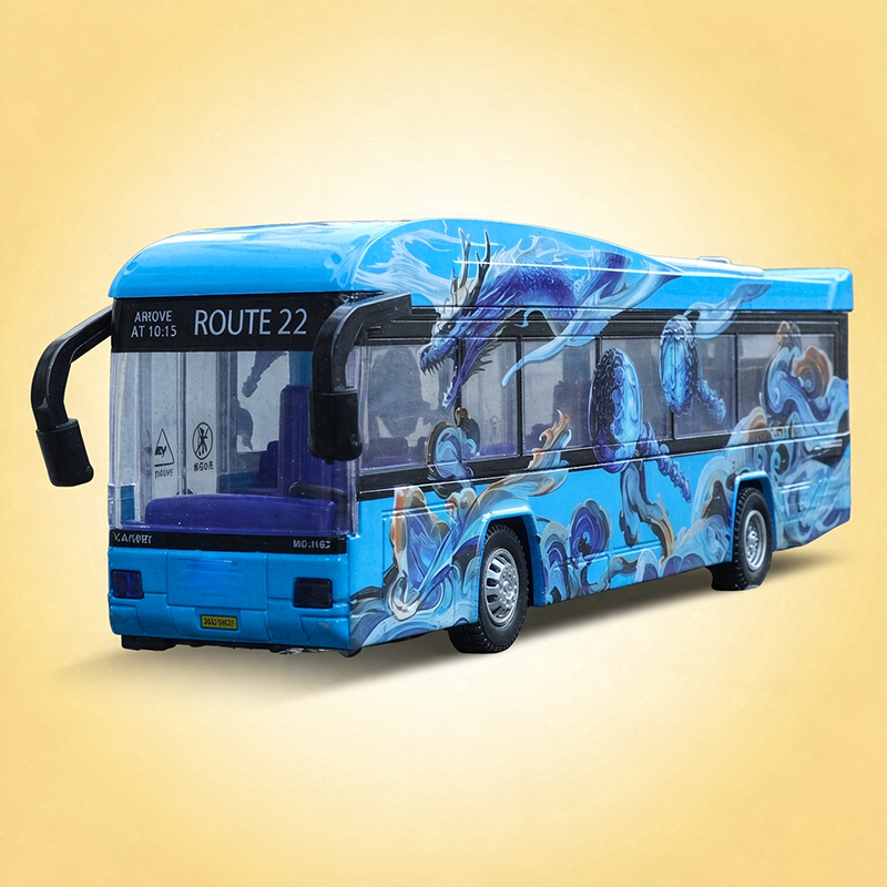 Kids Toys London - Alloy City Bus Toy London Bus