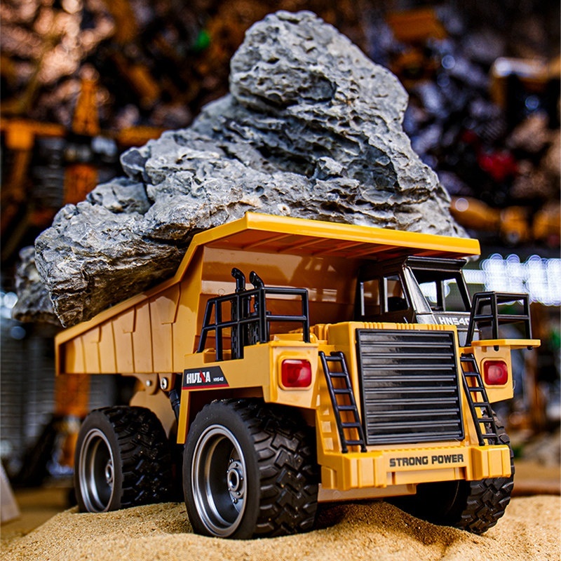 Kids Toys Under $10 - Huina 1534 RC Dump Truck 1/18