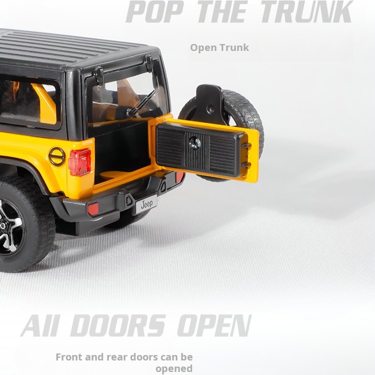 1/32 Jeep Wrangler Rubicon Off - Kids Toys Jeep recension och pris