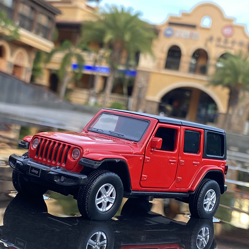 1:36 Jeeps Wrangler Rubicon Gl - Kids Toys Jeep recension och pris