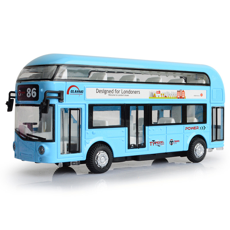 17CM Double Decker London Bus  - Kids Toys London recension och pris