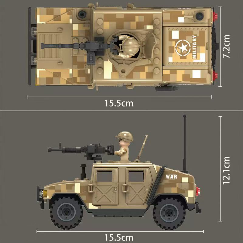 Military Army Jeeps Armored Ve - Kids Toys Jeep recension och pris