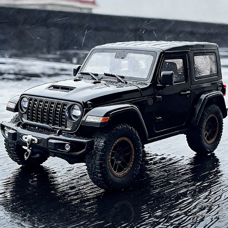 1:24 Jeeps Wrangler Rubicon Al - Kids Toys Jeep recension och pris