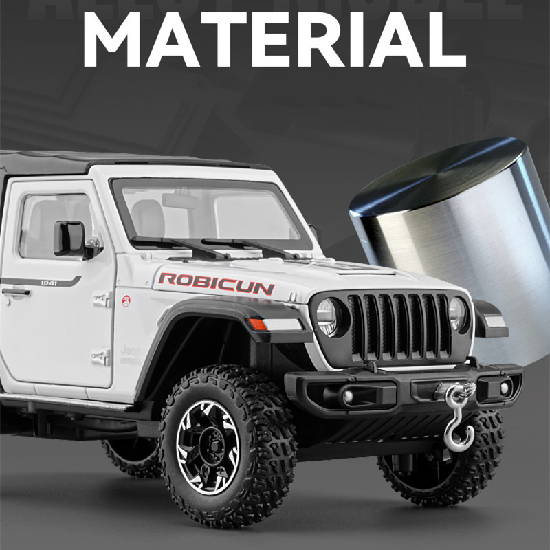 1:24 Jeeps Wrangler Rubicon Al - Kids Toys Jeep recension och pris