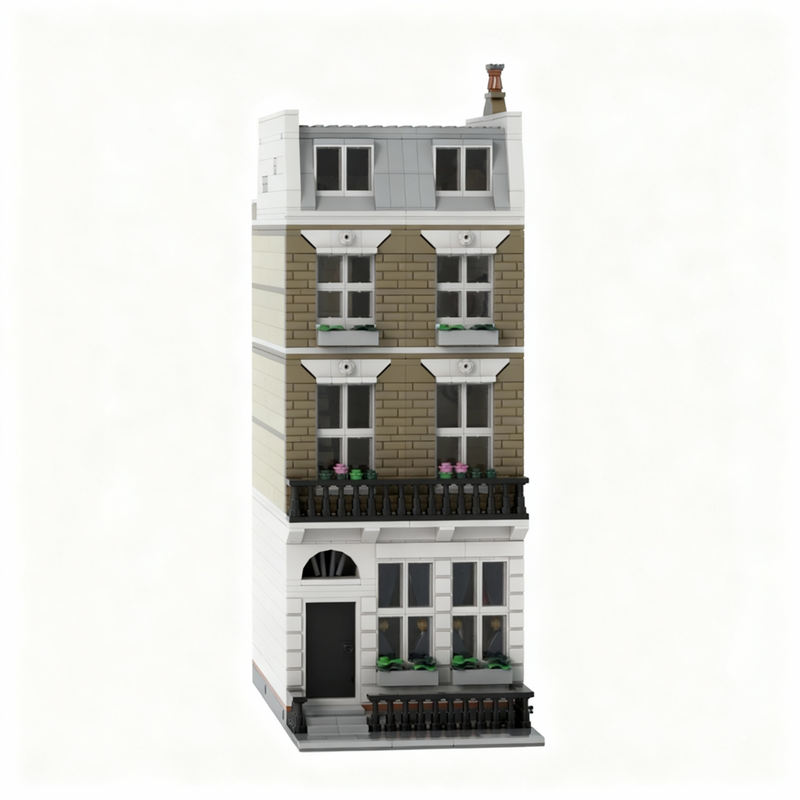 1975pcs MOC Modular Streetscap - Kids Toys London recension och pris