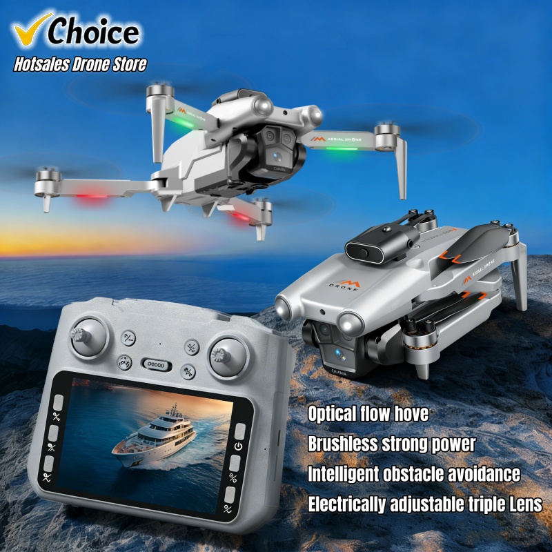 M6 Drone 8K Triple HD Lens 4.5 - Kids Toys Quad recension och pris