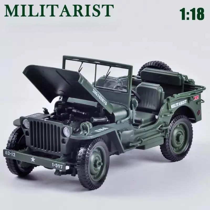 1:18 Tactical Military Model O - Kids Toys Jeep recension och pris