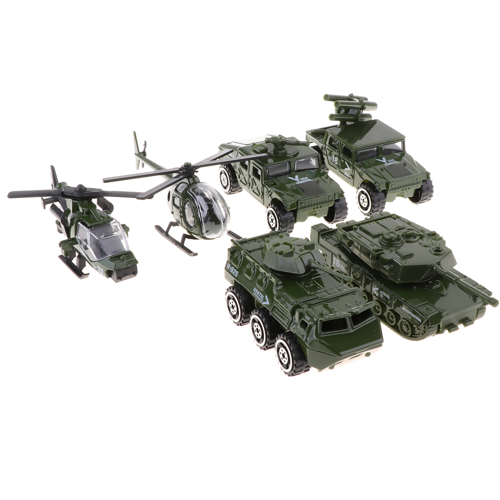 6 in 1 Assorted 1/87  Vehicles - Kids Toys Jeep recension och pris