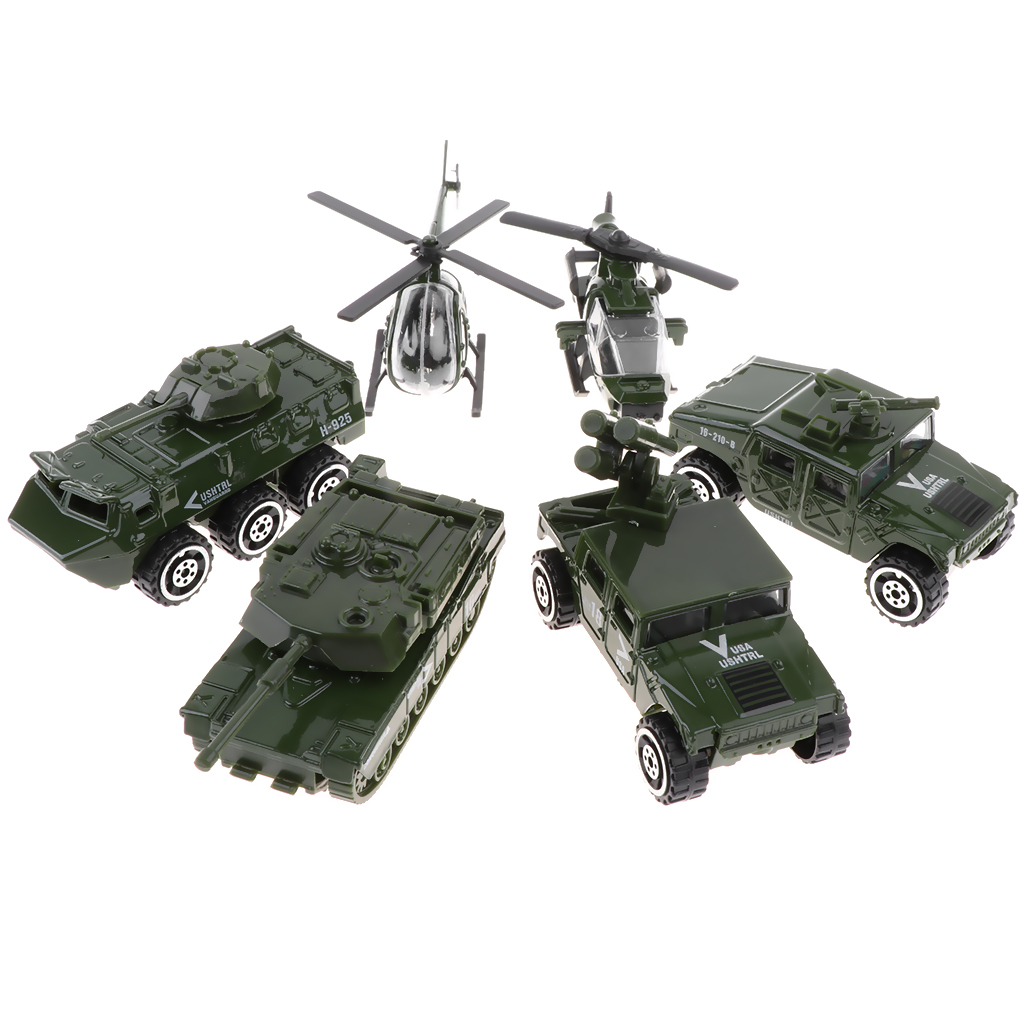 6 in 1 Assorted 1/87  Vehicles - Kids Toys Jeep recension och pris