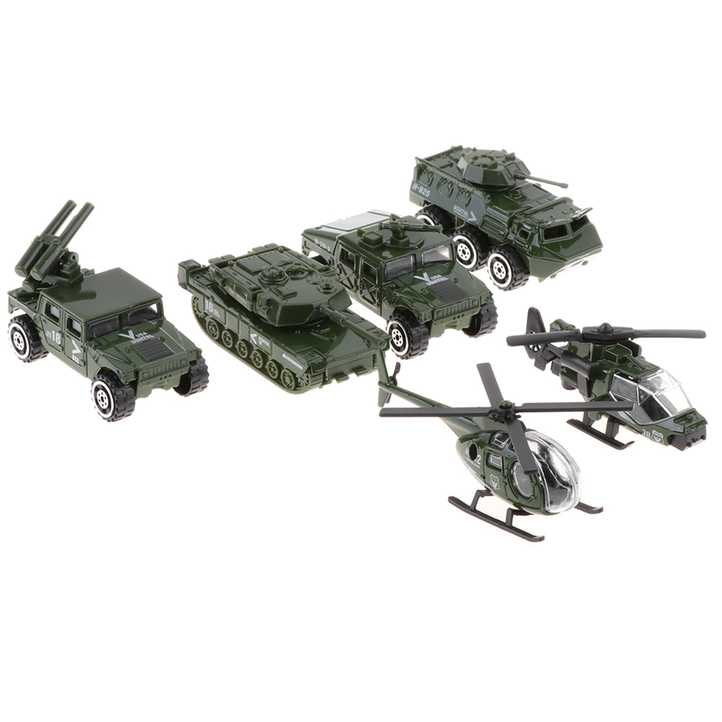 6 in 1 Assorted 1/87  Vehicles - Kids Toys Jeep recension och pris