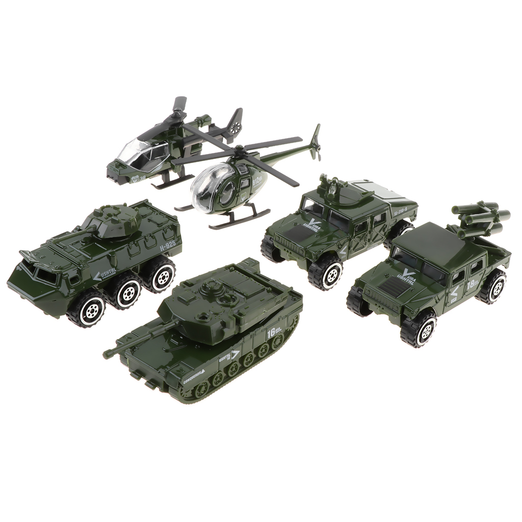 6 in 1 Assorted 1/87  Vehicles - Kids Toys Jeep recension och pris
