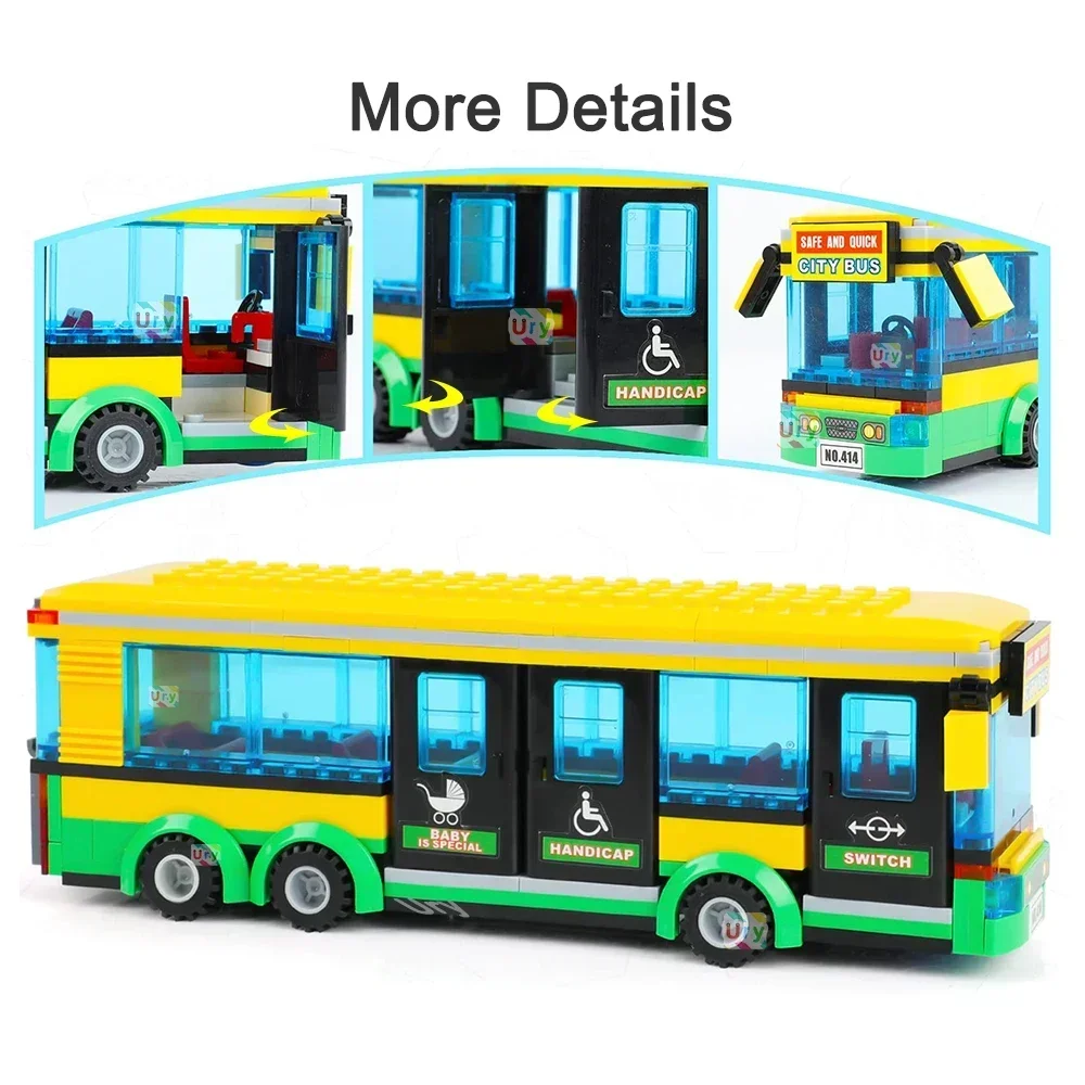 Bus City UK London Yellow Pass - Kids Toys London recension och pris