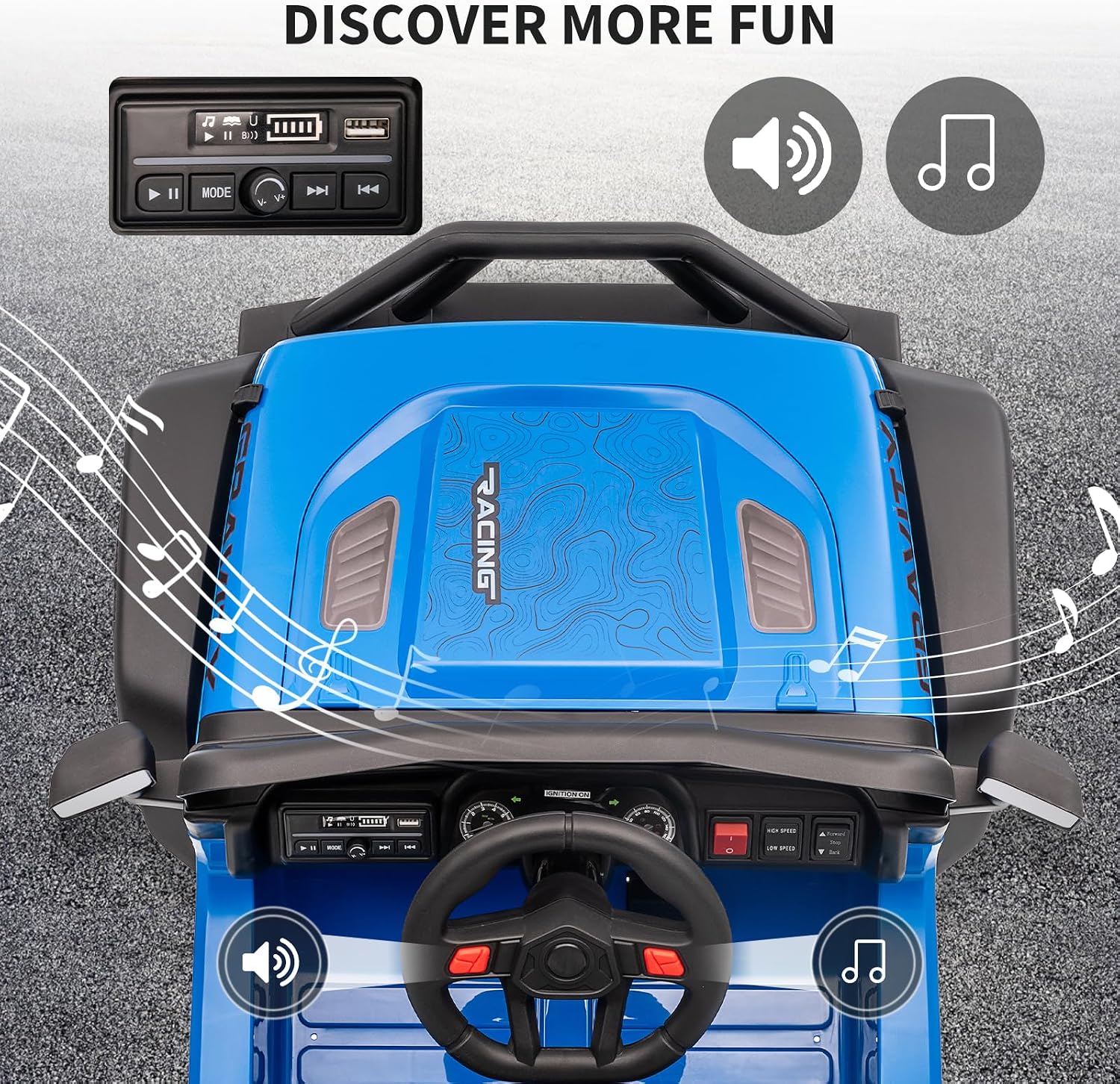 12V Kids Electric Single‑Seat  - Kids Toys Jeep recension och pris