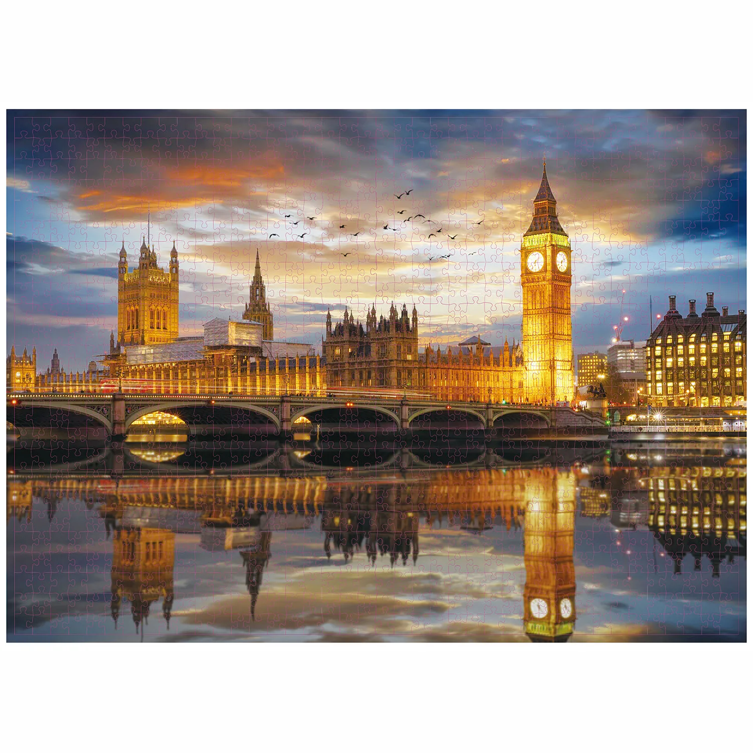 1000 Pieces London Night Jigsa - Kids Toys London recension och pris
