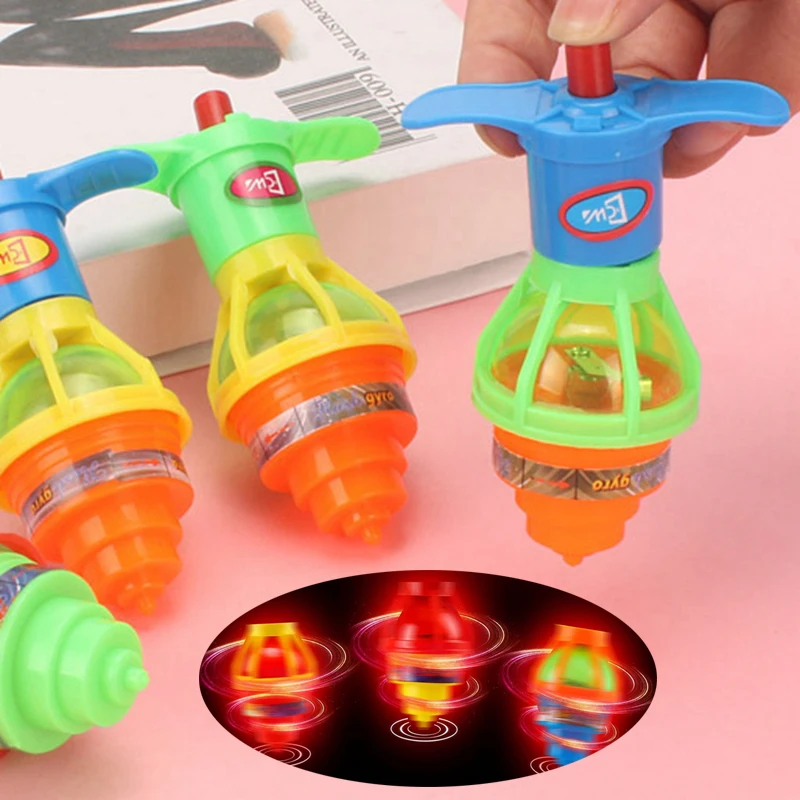 10-20PC Glow Rotating Gyro Kid - Kids Toys 10 Year Old recension och pris