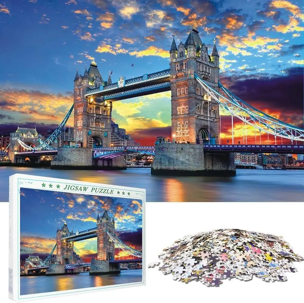 1000 Piece Famous Scenery Jigs - Kids Toys London recension och pris