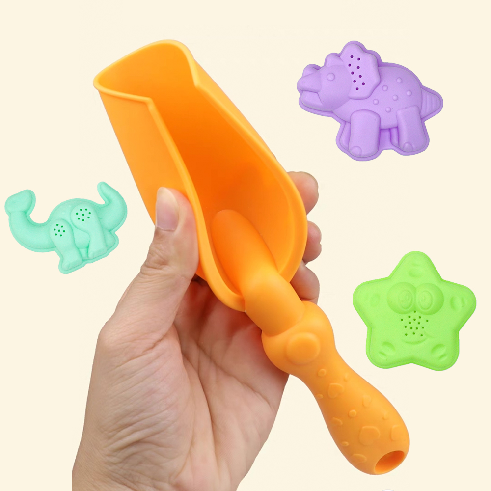 6PCS Beach Sensory Bucket Toy  - Kinetic Sand Mold recension och pris
