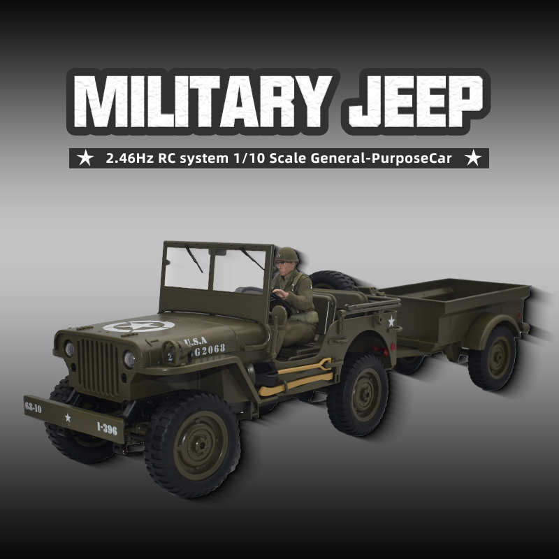 JJRC C8815 RC Car 1941 JEEP WI - Kids Toys Jeep recension och pris