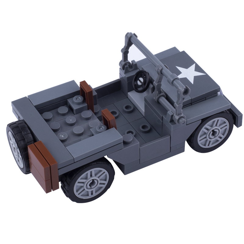 MOC WW2 Military US Figures Wi - Kids Toys Jeep recension och pris