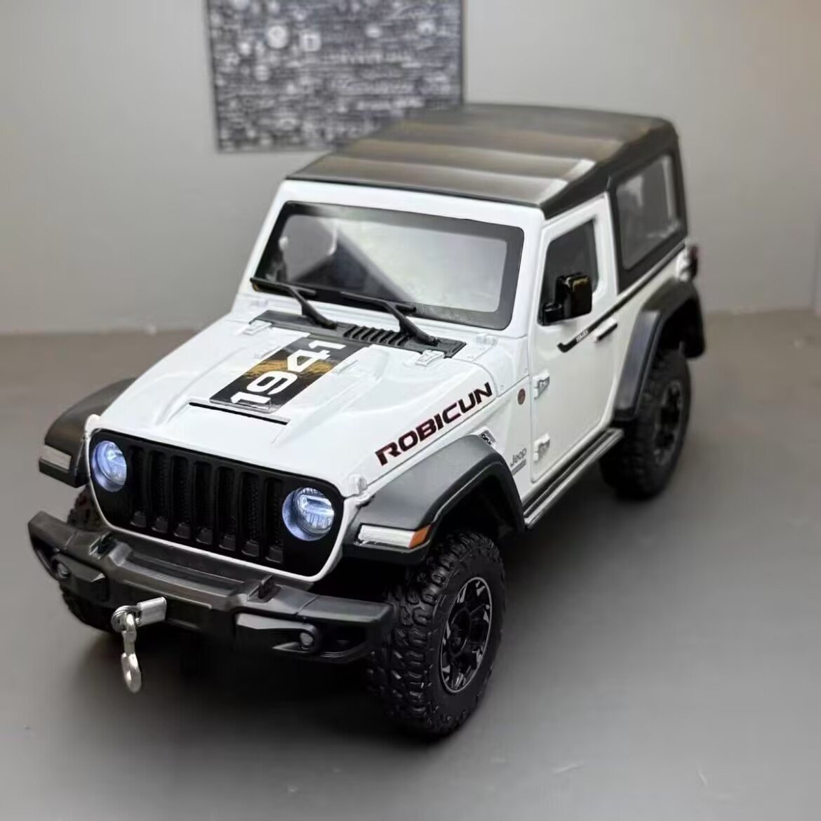 1:24 Jeeps Wrangler Rubicon Al - Kids Toys Jeep recension och pris