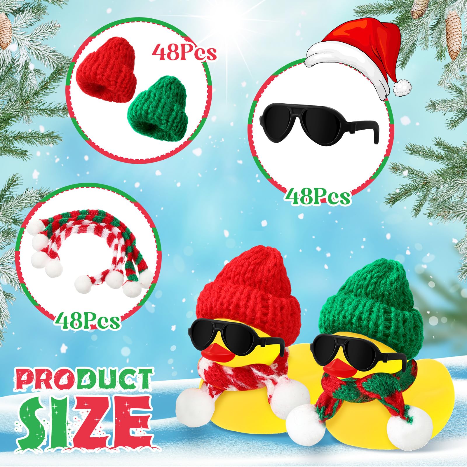 12/24/48 Set Christmas Rubber  - Kids Toys Jeep recension och pris