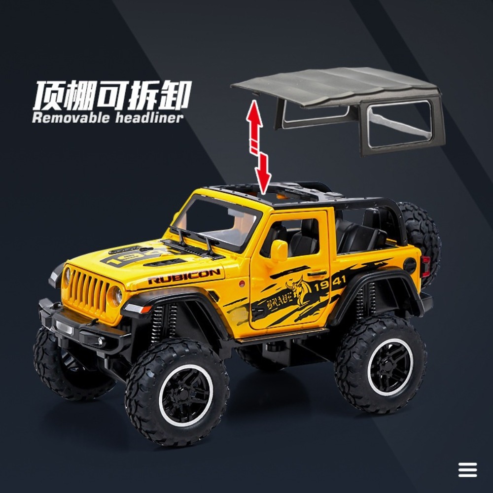 1:24 Jeep Big Wheel Off-road D - Kids Toys Jeep recension och pris