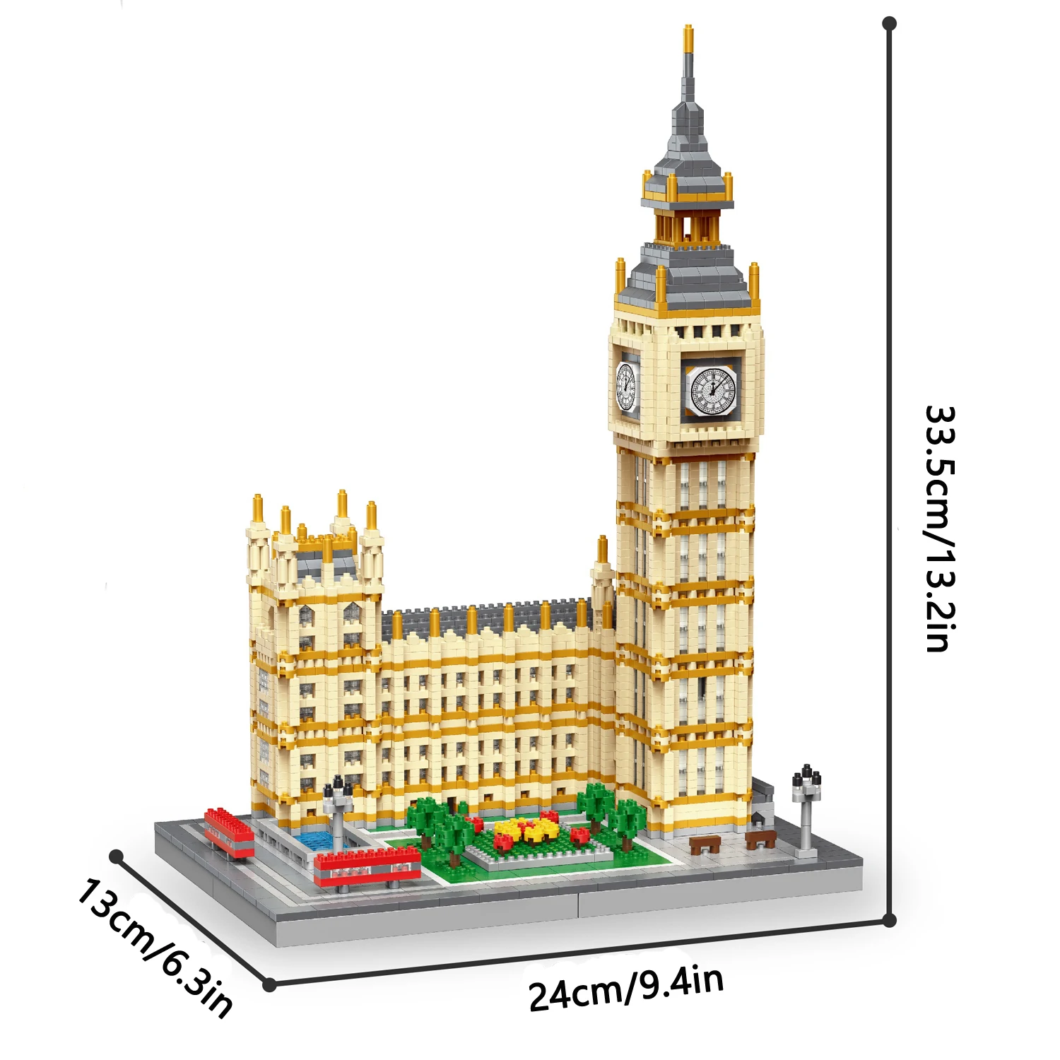Micro Mini Building Blocks Big - Kids Toys London recension och pris