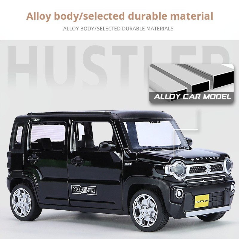 1:22 HUSTLER Alloy Simulation  - Kids Toys Jeep recension och pris