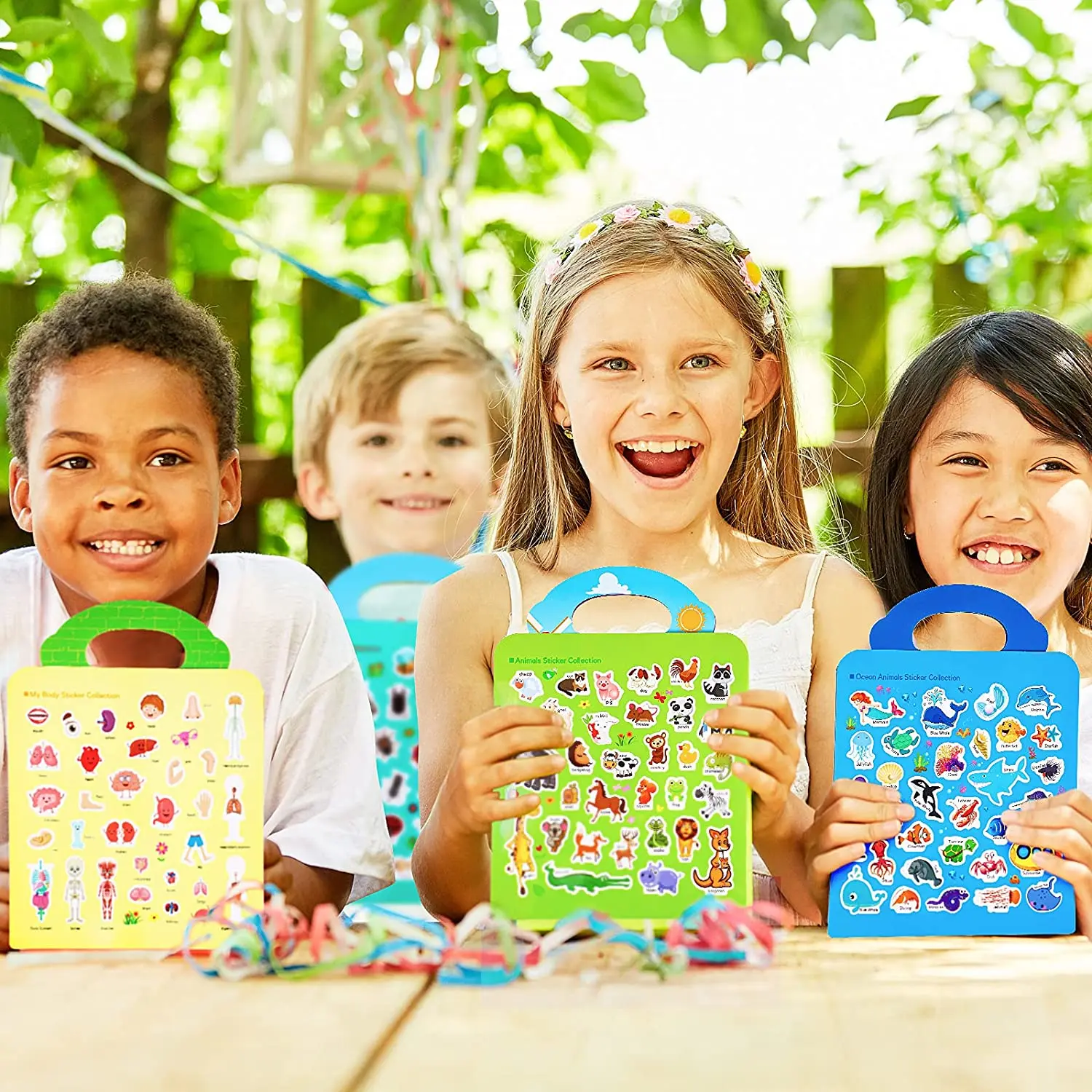Kids Reusable Sticker Book Mul - Kids Toys 10 Year Old recension och pris
