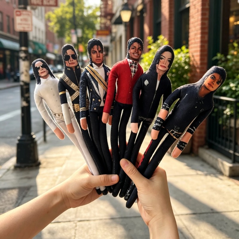 2026 New Style Michael Jackson - Soft Plush Doll recension och pris