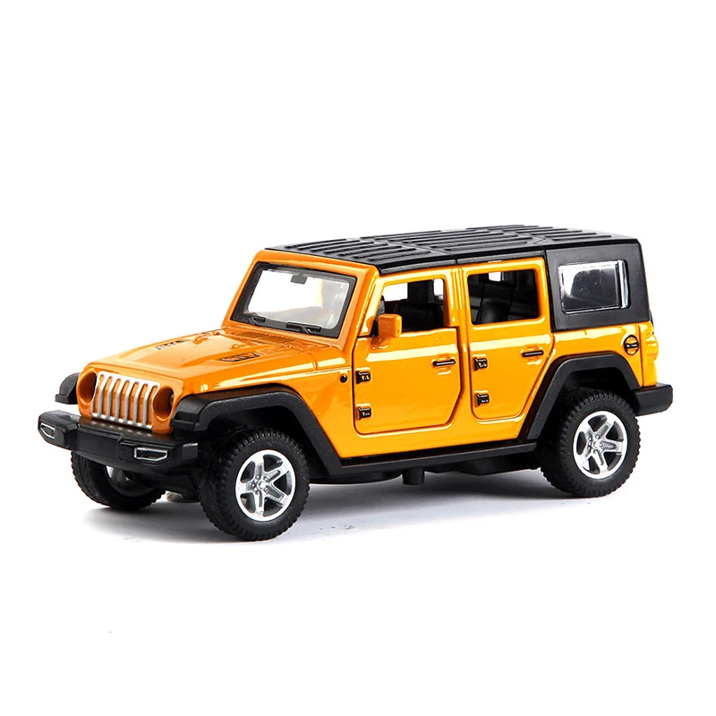 1:36 Alloy JEEPS Wrangler Car  - Kids Toys Jeep recension och pris
