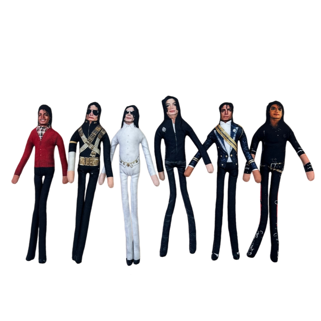 1-6pcs Michael Jackson Cosplay - Soft Plush Doll recension och pris