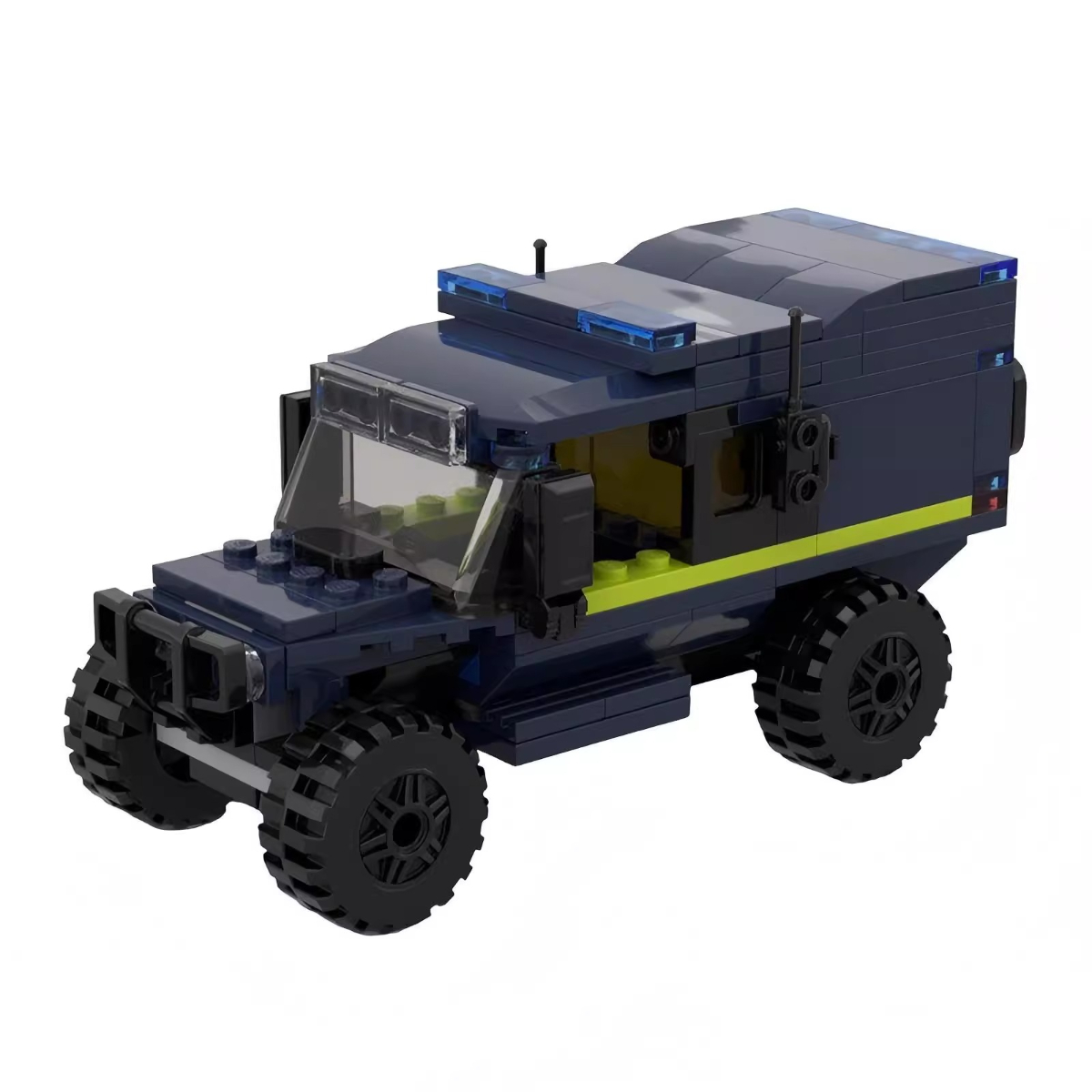 MOC Police Multi-Purpose SUV V - Kids Toys Jeep recension och pris