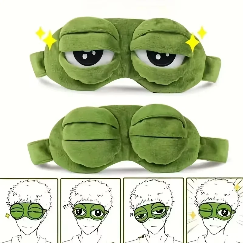 Frog Shaped Eye Mask Party Gam - Soft Plush Doll recension och pris
