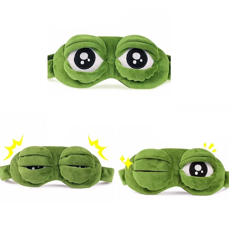 Frog Shaped Eye Mask Party Gam - Soft Plush Doll recension och pris