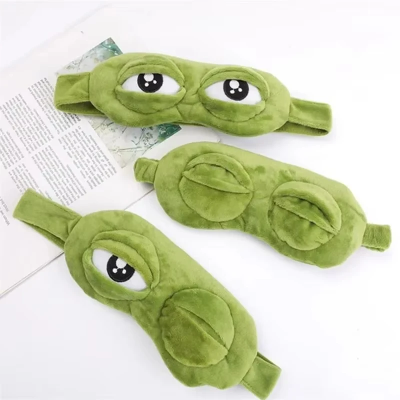 Frog Shaped Eye Mask Party Gam - Soft Plush Doll recension och pris